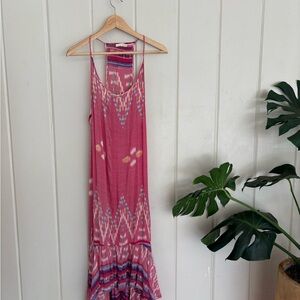 Indah Pink Maxi Dress